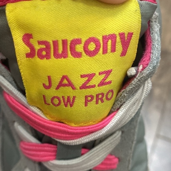 Saucony Originals Jazz Low Pro Retro Suede and Nylon  Sneakers Size 9 - Picture 5 of 10